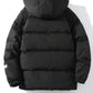 Wattierte jacke in schwarz - modisch, leicht und warm für jede gelegenheit