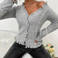 Olivia – elegante langarm-strickjacke für den frühling