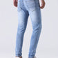 Sebastian – slim-fit-jeans mit legeren rissen