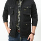 Robuste und wetterfeste Herren-outdoorjacke aus nylon
