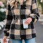 Sarah – karierter teddymantel