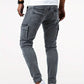 Dean – slim-fit-cargos für herren