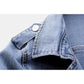 Gewaschene jeansjacke für damen – aerin