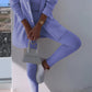 Cosyset - strickjacke mit kapuzensweatshirt