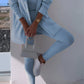 Cosyset - strickjacke mit kapuzensweatshirt