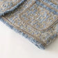Tweedjacken mit fransen, knöpfen und praktischen taschen für damen