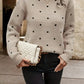 Chloe – pullover mit polka-dot-muster