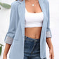 Ava – lässiger blazer mit offener vorderseite