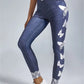 Abigail – schmale leggings mit schmetterlingsprint