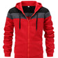 Christopher – leuchtender farbblock-hoodie für männer