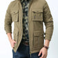 Robuste und wetterfeste Herren-outdoorjacke aus nylon