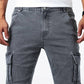 Dean – slim-fit-cargos für herren