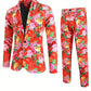 Schickes 2-teiliges anzug-set mit blumenmuster