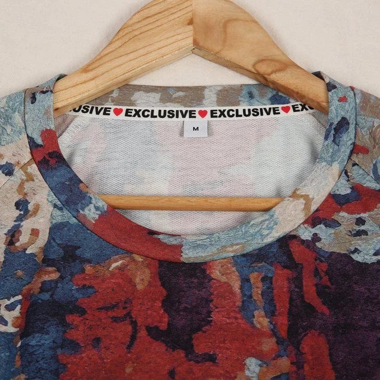 Eva Janssen - pullover mit abstraktem print