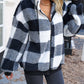 Sarah – süße karierte teddyjacke