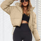 Venna | angepasste jacke mit tunnelzug