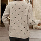 Chloe – pullover mit polka-dot-muster