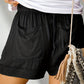 Emily – shorts mit elastischem bund und kordelzug für frühling/sommer
