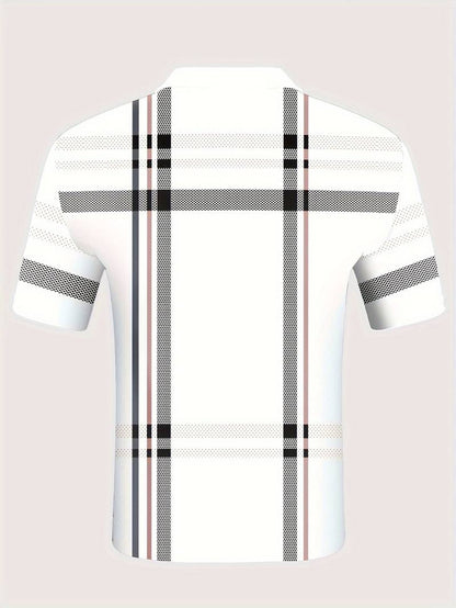 Henry – modisches rotes golfshirt im streetstyle