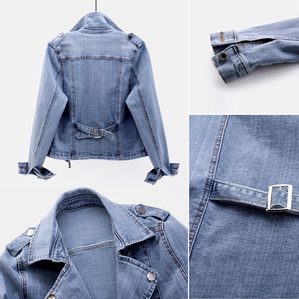 Frieda – vielseitige motorrad-jeansjacke für damen und herren