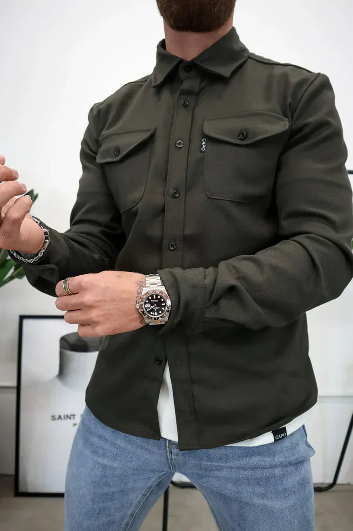 Fraser – hochwertiges freizeithemd aus baumwolle