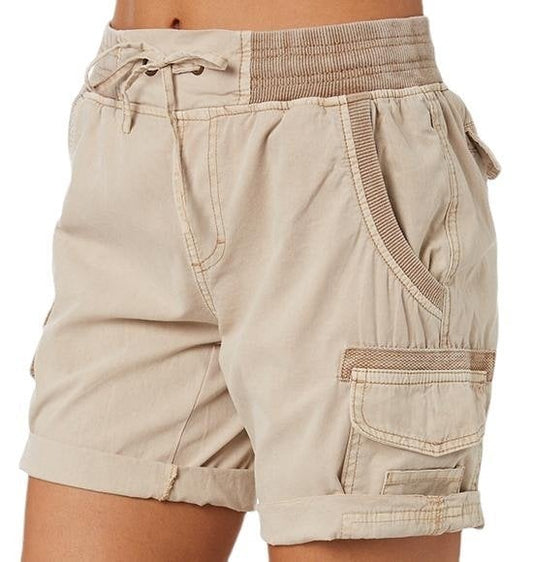 Mona – shorts mit hoher taille