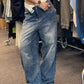 Eglantine - jeans mit hoher taille und weitem bein
