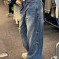 Eglantine - jeans mit hoher taille und weitem bein
