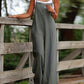 Nora – beige jumpsuit eleganz
