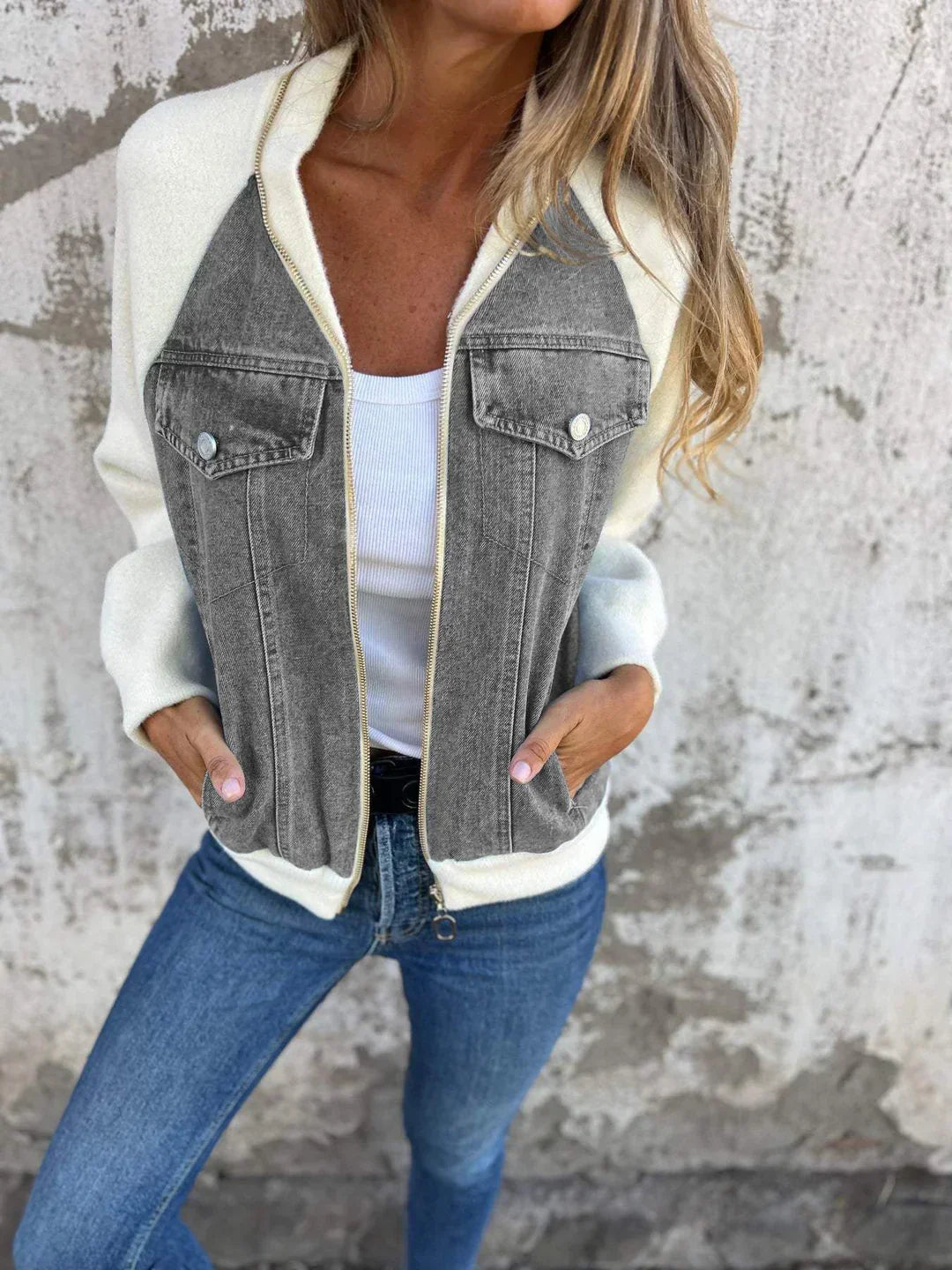Brooklynn – moderne jacke aus denim