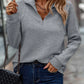 Rachel – eleganter pullover mit v-ausschnitt für damen