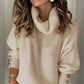 Shirleen – eleganter damen rollkragenpullover mit stylischen details