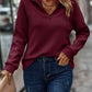 Rachel – eleganter pullover mit v-ausschnitt für damen