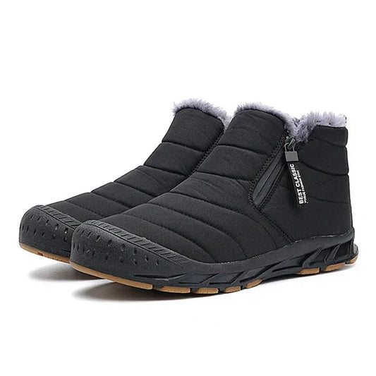 Frostpeak – wasserdichte winterstiefel mit warmem futter