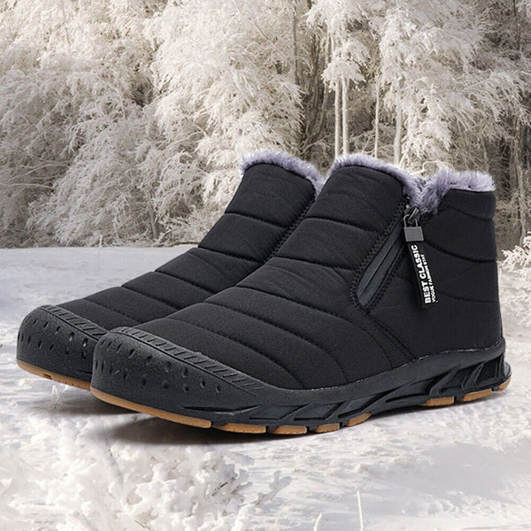 Frostpeak – wasserdichte winterstiefel mit warmem futter