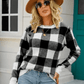 Lucia comér - karierter pullover