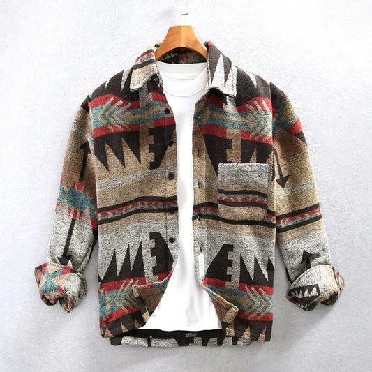 Kendrick - herrenflanellhemd im vintage-stil