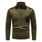 Hochwertiger herrenpullover aus merinowolle