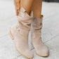 Elegante Stiefeletten aus Kunstleder für Damen Mivona