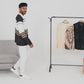 Sebastian – langarmshirt mit viertelreißverschluss