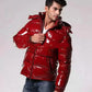 Matthew - glänzende pufferjacke für herren