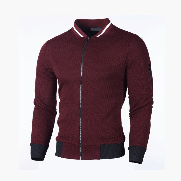 Konstantin - lässige minimalistische warme jacke für männer