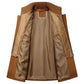 Vincent | trenchcoat mit offenem kragen