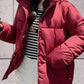 Dana – parkajacke mit stehkragen und doppelverschluss