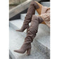Celeste - overknee-stiefel mit hohem absatz