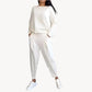 Ilse - eleganter zweiteiliger freizeitanzug für damen im unifarbenen design