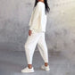 Ilse - eleganter zweiteiliger freizeitanzug für damen im unifarbenen design