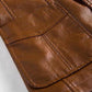 Herren-blazerjacke aus leder – stil und komfort vereint