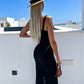 Mia - pinkes maxikleid Strick