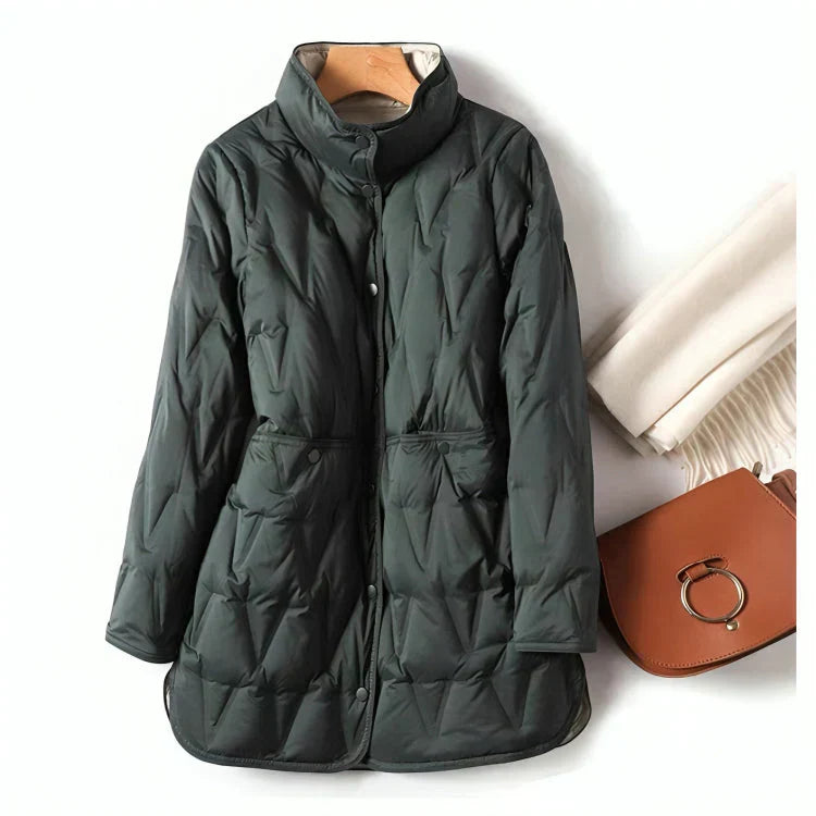 Veerle - modische wattierte damenjacke